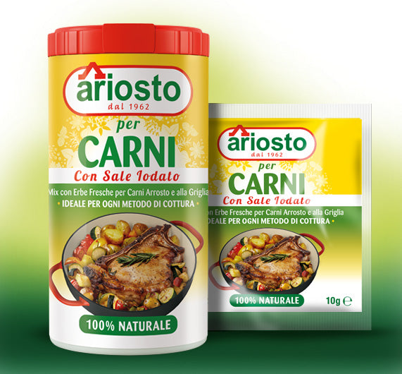 Ariosto Meat Seasonings 12 x 80 gr case