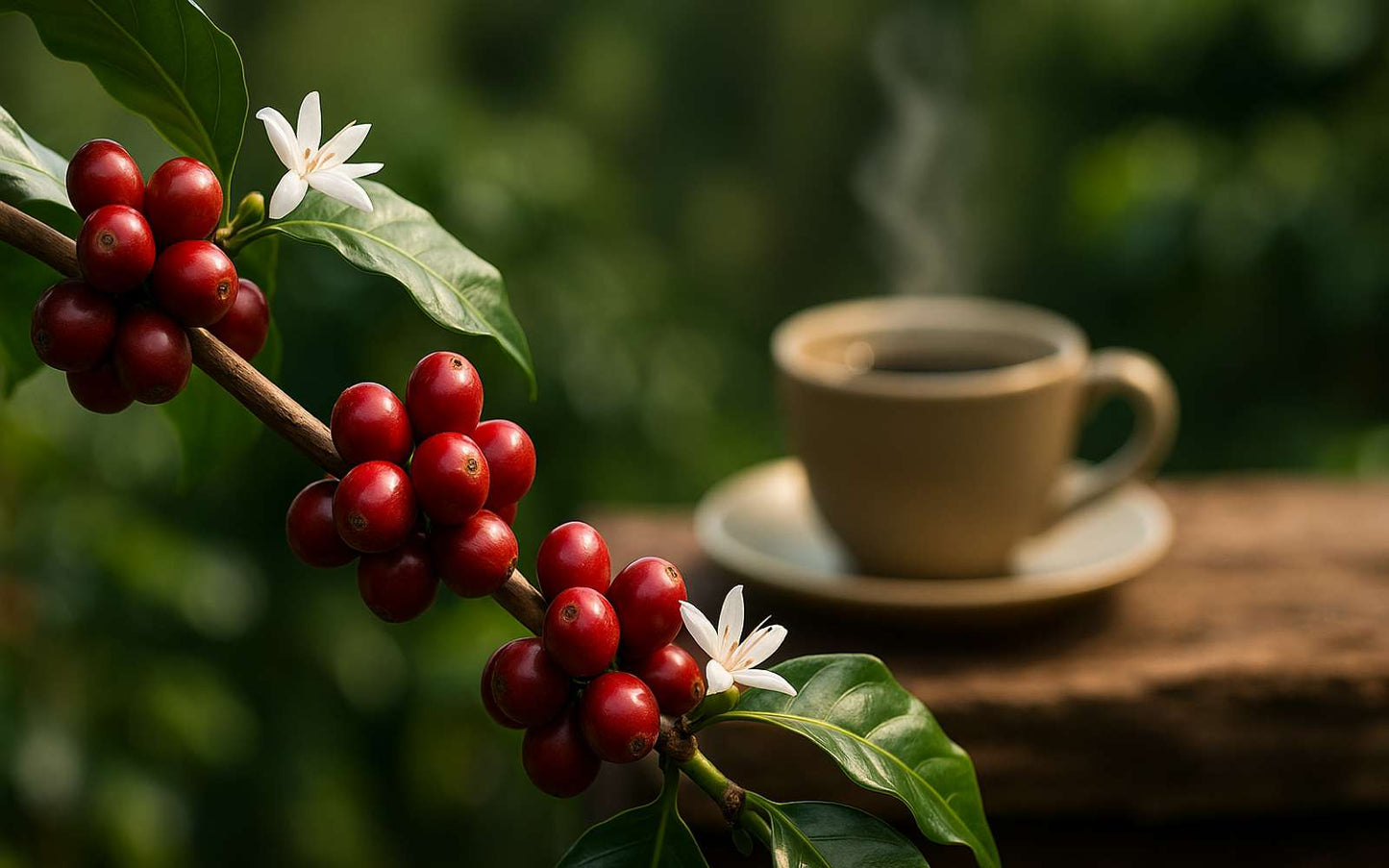 Coffea Arabica 1 Gallon/3.8 Liter Potted Dwarf Tree Plant