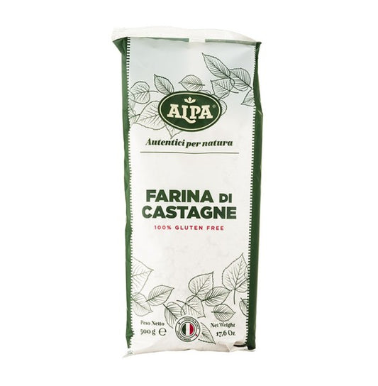 Chestnut Flour High Fiber 100 % Organic and Gluten Free - Product of Italy